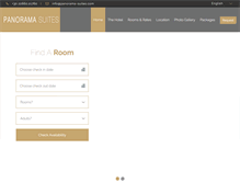 Tablet Screenshot of panorama-suites.com